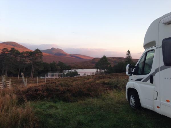 Enjoy Scotland with a motorhome